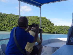 Palau, die Fahrt zu den Rock Islands