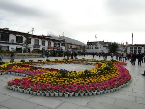 der Hauptplatz in Lhasa