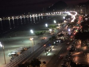 Copacabana am Abend